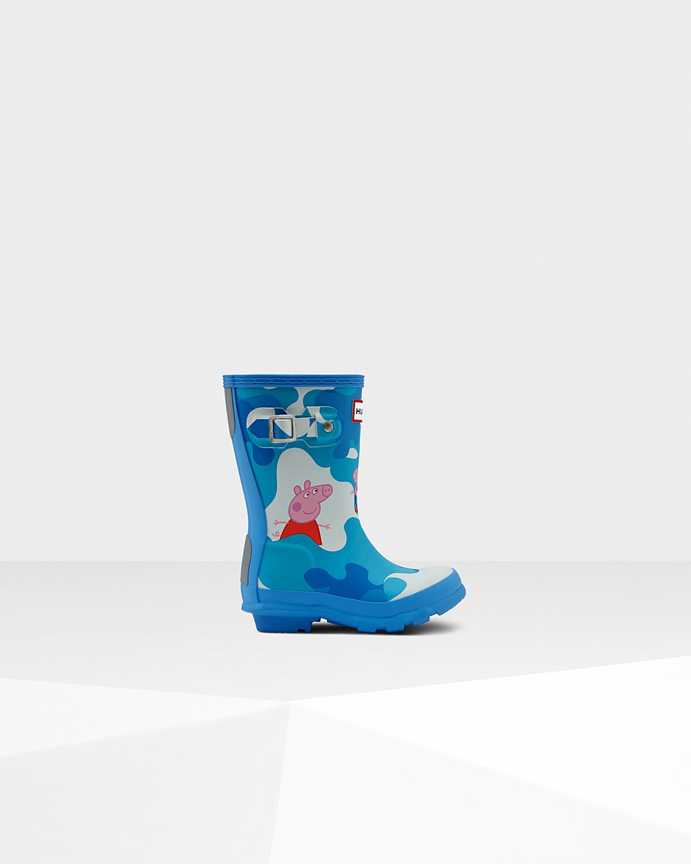 Kids Hunter Original Little Peppa Pig - Rain Boots Blue - 8053-PFBGA